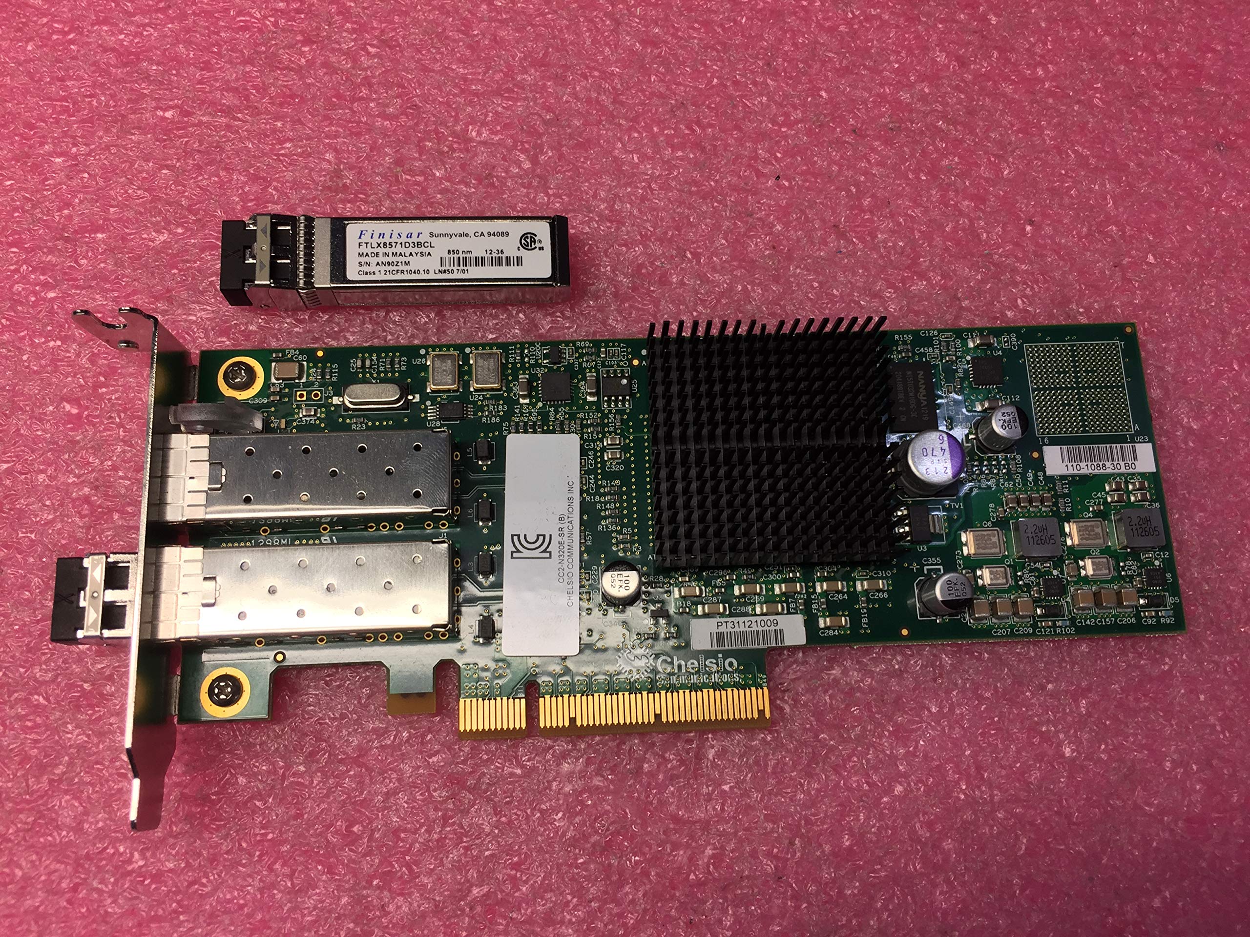 その他 Chelsio CC2-N320E-SR 10GbE NIC Amazon.com: Chelsio CC2-N320E-SR Dual Port 10Gb PCIe x8 Ethernet